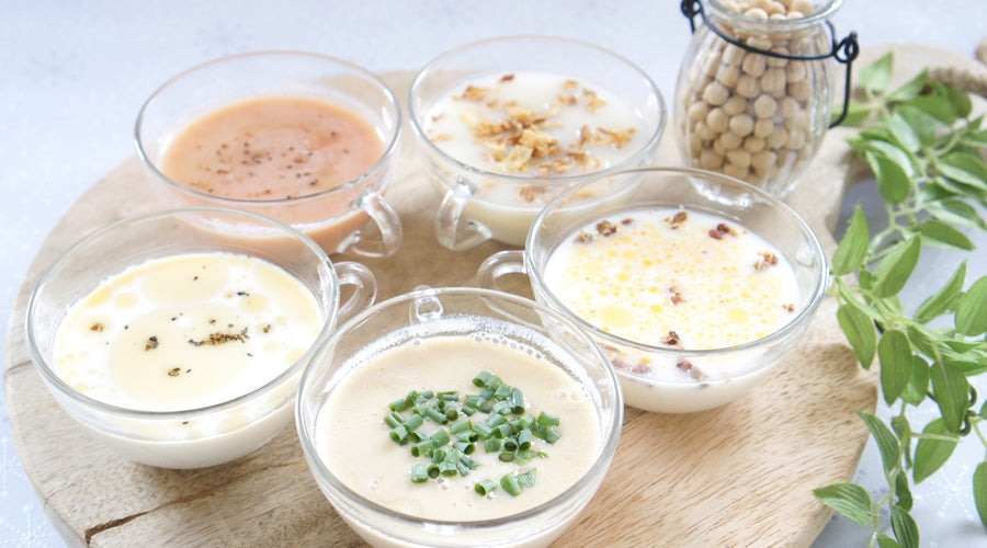 豆乳アレンジレシピ スープ篇
